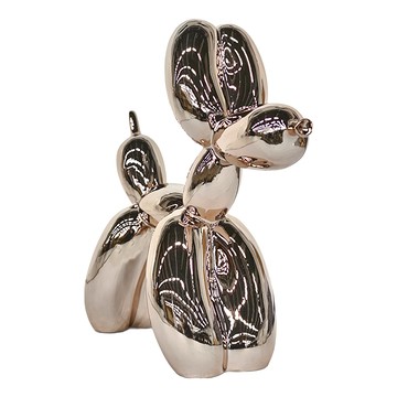 GREEN TREE PRODUCTS 氣球狗造型擺飾-大型-粉色  1個