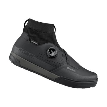 SHIMANO GF800GTX 平底車鞋 VOLUME TRAIL鞋楦 標準版 黑色GORE-TEX