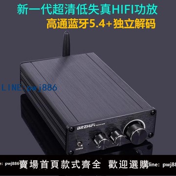 【店家補貼】TPA3255 發燒級HIFI 藍牙5.4 功放板 數字功放整機300W+300W LDAC