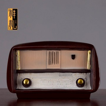 新品上架~歐式懷舊復古擺件留聲機美式創意家居客廳咖啡廳餐廳酒柜裝飾品- 雙11全館免運