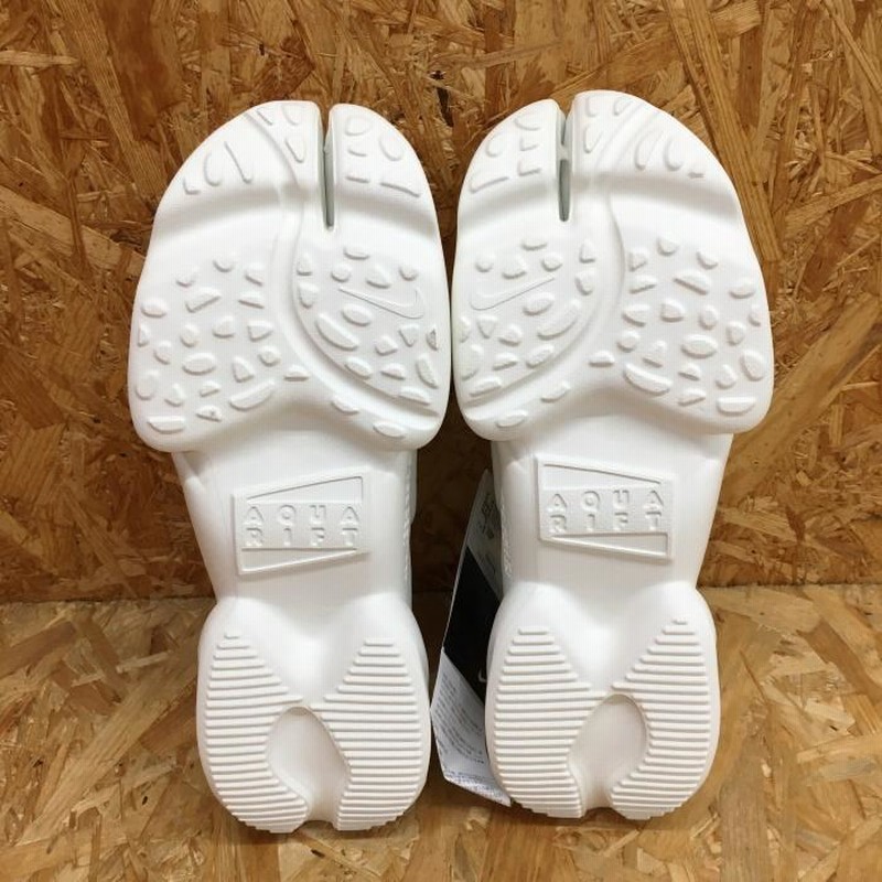 中古】ナイキ メンズシューズ サンダル アクアリフト ホワイト CW7164  