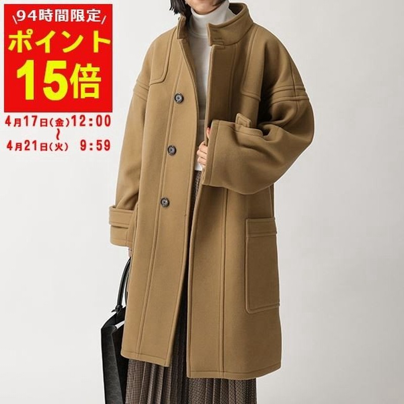 Celine セリーヌ 2m308403f 02cm カシミヤ混ウール オーバーサイズ スタンドカラーコート ロング丈 ダッフルコート レディース 通販 Lineポイント最大0 5 Get Lineショッピング