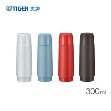 【TIGER 虎牌】300cc霧面復刻杯蓋不鏽鋼保溫瓶_登山必備(MSK-A030)