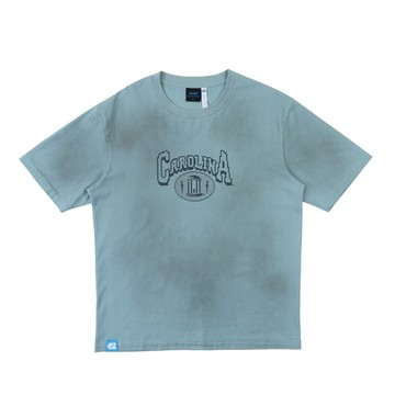 NCAA 短T 淺藍 UNC 像素 水洗 短袖 中性 7625100481