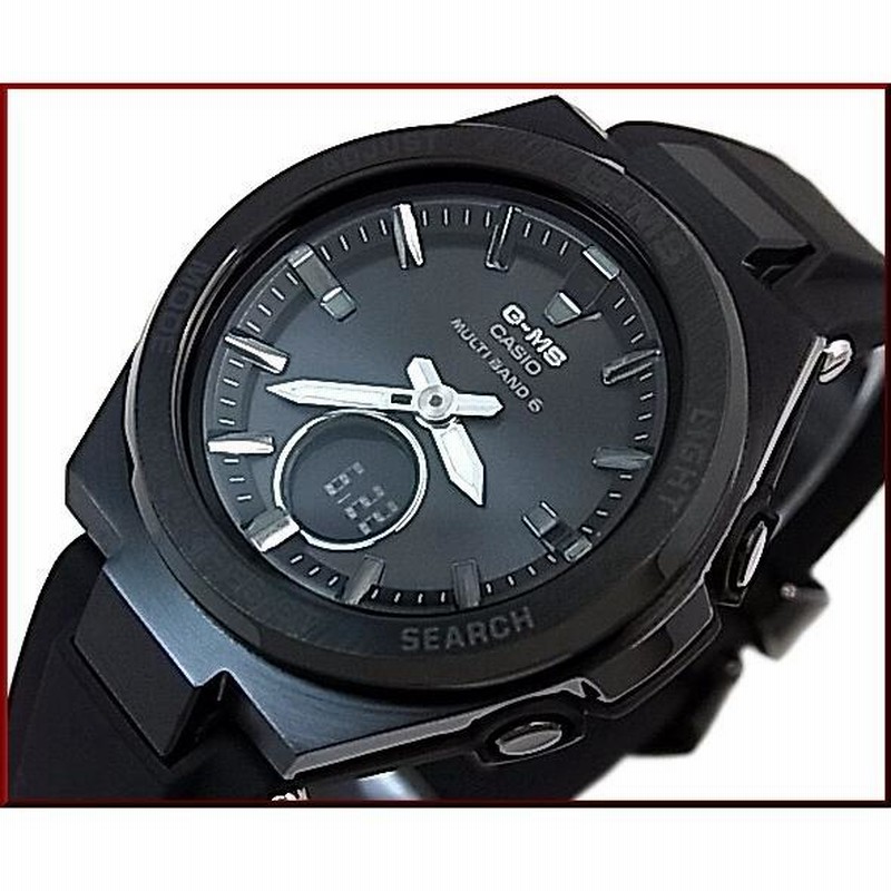 BABY-G G-MS ベビージー ジーミズ ソーラー電波時計 ブラック G-SHOCK カシオ 腕時計 ジーショック ジースチール ベビージー