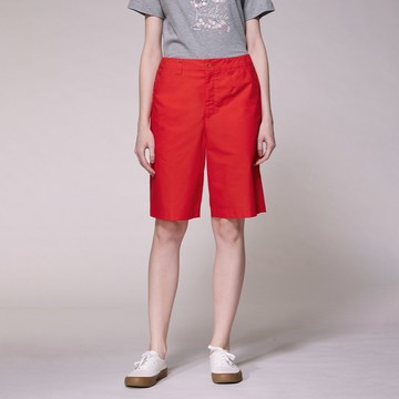 純棉口袋五分褲(2色)