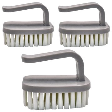 minono 米諾諾 角型硬毛清潔刷  灰色  3個