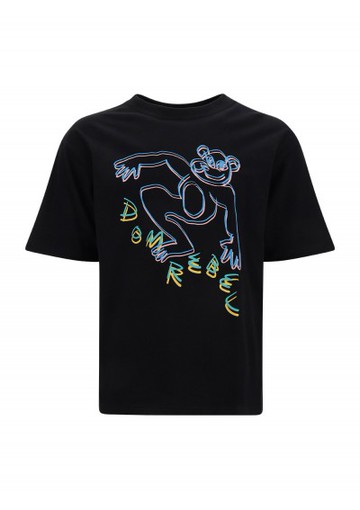 Domrebel - Henri T-shirt - Mens - Black