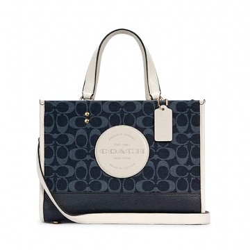 COACH Dempsey 標志性提花貼飾手提包女士單肩包斜跨包 斜背包 C2826(現貨)【 菲尼斯 國際精品 ★ 疊加現抵$2099 】