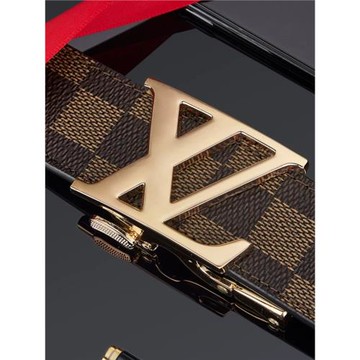 男皮帶真皮合金自動扣青年休閑褲帶中年商務百搭年輕人潮腰帶男款