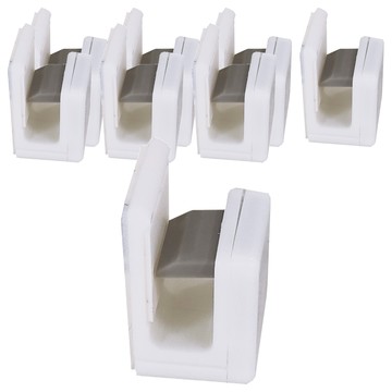 小麥購物 壁掛式牙膏夾 4 x 3 x 2.2cm  白色  8個