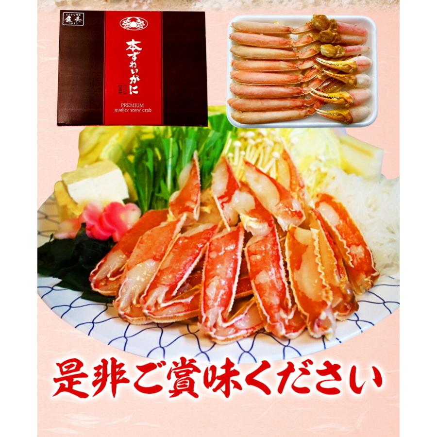 カット 生 ズワイガニ 総重量800g ハーフポーション かにしゃぶ 生食可 刺身 かに カニ 蟹 ずわいがに