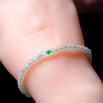 冰種翡翠手珠 | 天然緬甸玉A貨翡翠 | 送禮