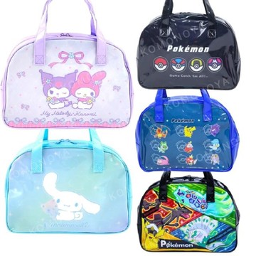 小禮堂 Sanrio 三麗鷗 PVC防水海灘包 (角色款) 美樂蒂 酷洛米 大耳狗 寶可夢