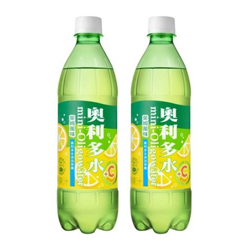 金車 【金車/伯朗】奧利多水碳酸飲料-萊姆風味585ml(24入/箱)x2箱