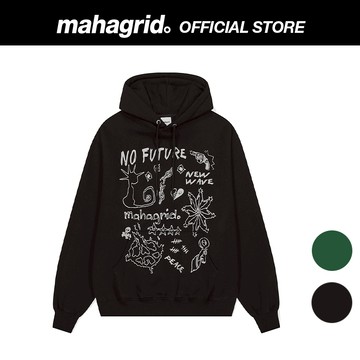 [MAHAGRID] 沒有未來的連帽衫NO FUTURE HOODIE