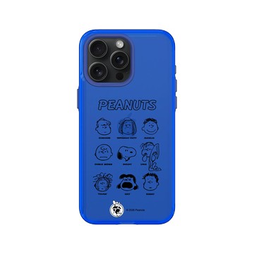 iPhone 15 Pro Max Clear 激光藍 - 史努比 Snoopy 75th Anniversary - 75週年-經典九宮格