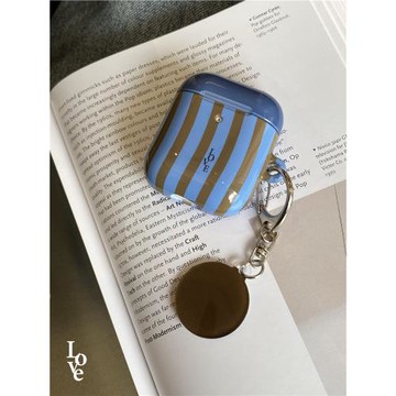 扭曲條紋適用于Airpods4保護套airpods2耳機套aipods二代三無線藍牙AirPodspro2AirPods3日韓ins風菲林耳機殼