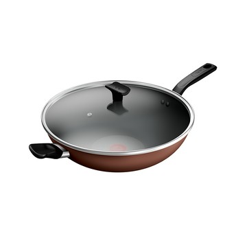 Tefal Espresso醇火系列30CM不沾炒鍋(加蓋)