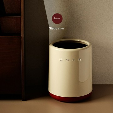 垃圾桶家用客廳廚房衛生間臥室辦公室輕奢奶油紙簍廁所書房收納桶