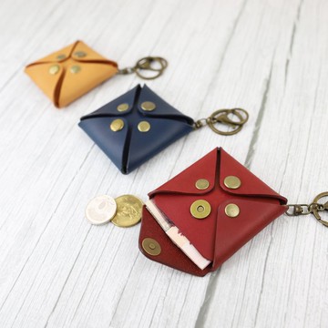 【東西南北吊飾零錢包】客製化敲字 / 多色可自由搭配