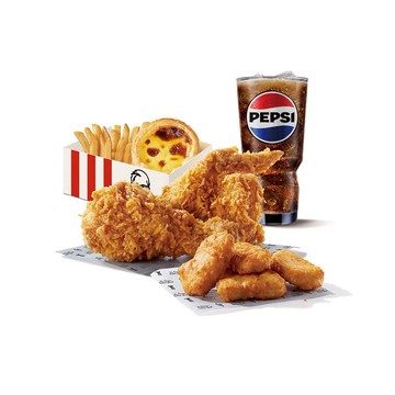 【肯德基】 吮指雙雞+薯條 重量級套餐 好禮即享券