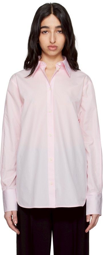 TOTEME 粉色 Kimono-Sleeve Poplin 衬衫
