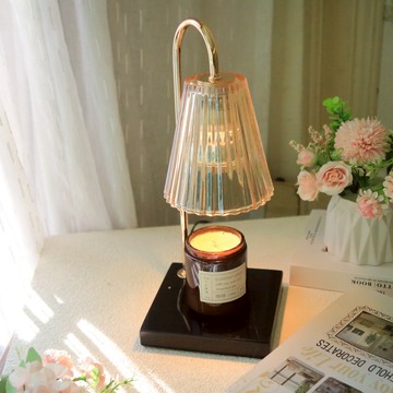 香檳金大理石香氛燈(預購)（調光/定時）-質感黑(小夜燈/聖誕節禮物/燈/水晶融蠟燈/你就是陽光！畢業季-/結婚禮物/新居落成/搬家禮物/喬遷禮物)【LanguoTree蘭果樹】