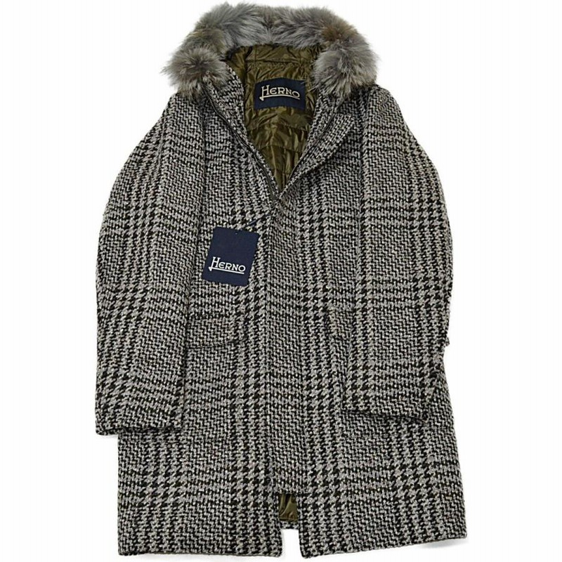 専用！HERNO フーテッドコート/新品未使用 ヘルノ / HERNO / フーデッド コート / ナチュラルストレッチ