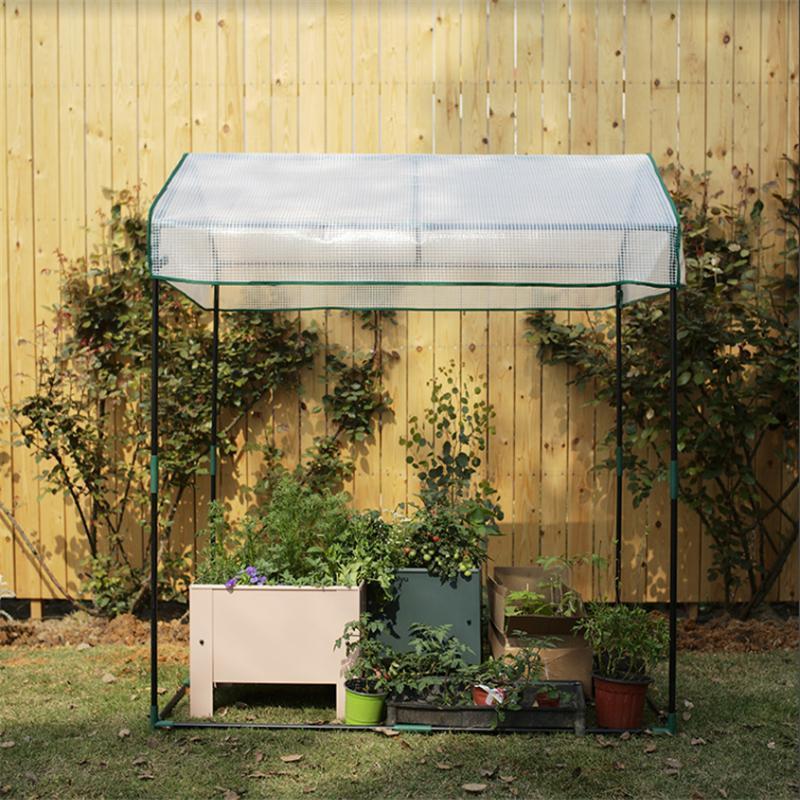 小型ビニールハウス 屋外用ポータブル温室 ウォークインガーデン温室,屋内または屋外ガーデニング用 植物ハーブフラワーホットハウスを育てる