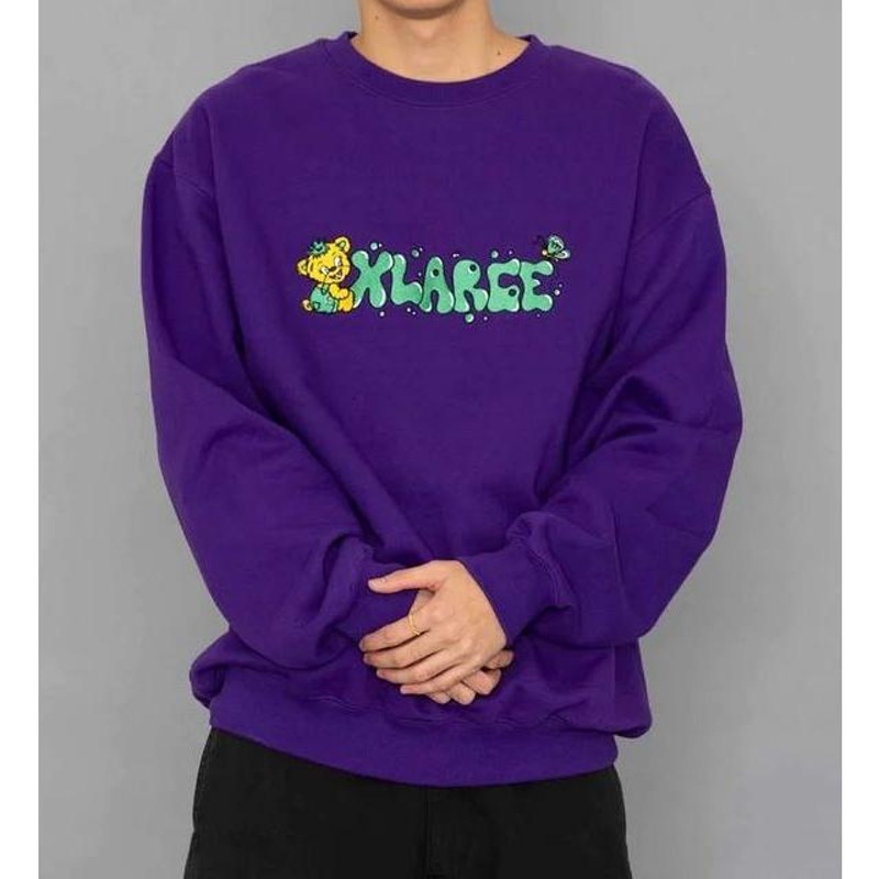 エクストララージ XLARGE MAD BEAR CREWNECK SWEAT マッド ベアー クマ 