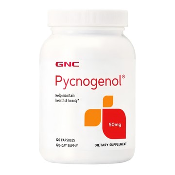GNC健安喜 松樹皮萃取物 120顆 膠囊食品 營養補充  50mg  1罐