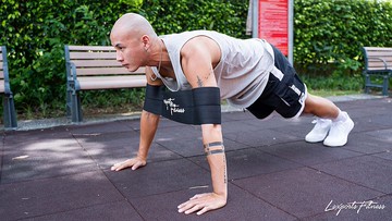 重量訓練握推助力帶 握推彈弓