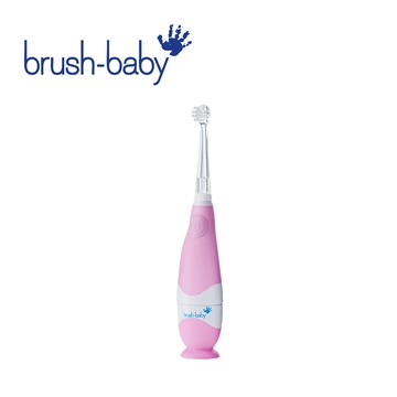 Brush Baby - BabySonic 幼兒聲波電動牙刷-櫻花粉-0-3Y