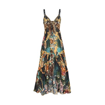 Camilla - Multicolour Silk Dress
