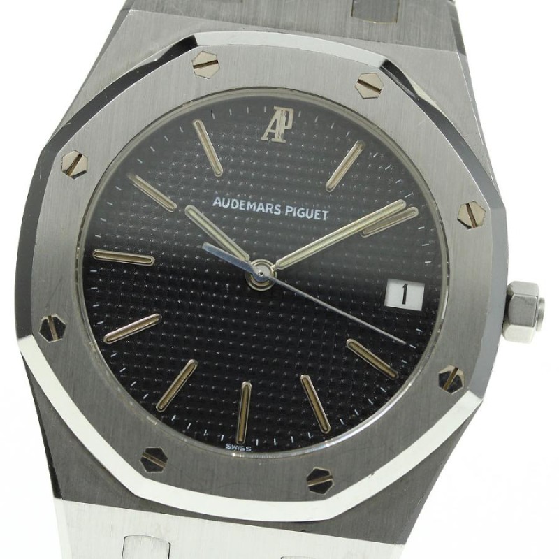 AUDEMARS PIGUET】オーデマ・ピゲ ロイヤルオーク デイト 56023ST クォーツ メンズ_698749 | LINEブランドカタログ