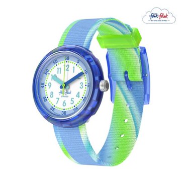 FlikFlak 兒童手錶 FLIP IT BLUE! 兒童禮物/安全防水/瑞士製造 FPNP184 (31.85mm)