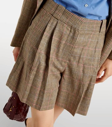 Blazé Milano Checked silk shorts