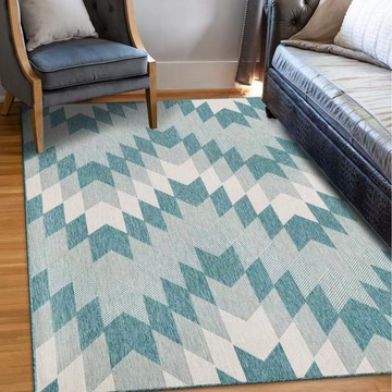 北歐風室外庭院大面積地毯防滑耐臟易打理地墊露營露臺水晶絨墊子[][DD190109]