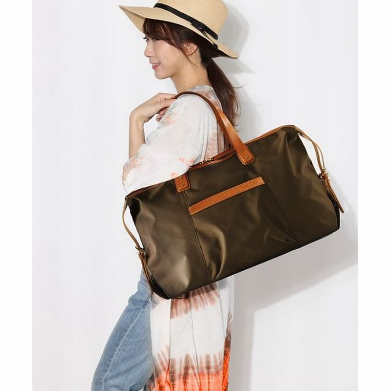 アレンヌ Haleine 日本製 ナイロンボストンバッグ メンズ レディース ユニセックス ダーク ブラウン Free Haleine 通販 Lineポイント最大1 0 Get Lineショッピング