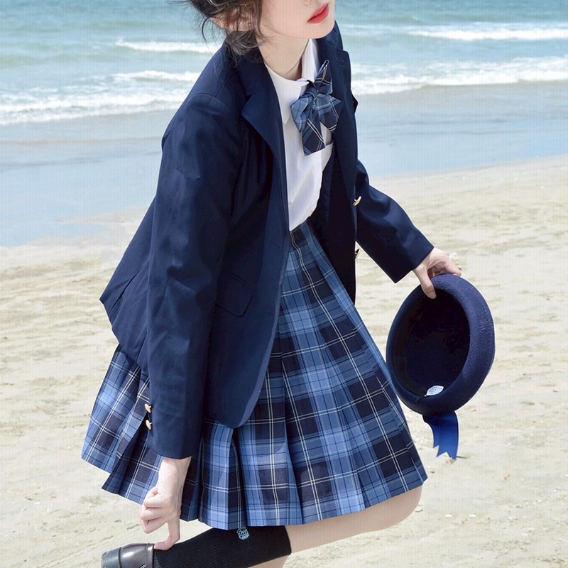 制服スカート セット 11色 プリーツスカート 43/48cm リボン ネクタイ スクール チェック柄 女子高生 学生服 コスプレ 通学 JK |  LINEショッピング