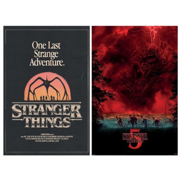 *【怪奇物語】第5季 進口海報-奪心魔降臨/維克那之境