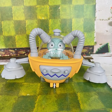 植物軍團大保衛戰城市入侵散裝燈光音樂回力掃地車垃圾桶僵尸玩具