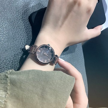 免運🔮複古細皮帶手錶女學生韓版簡約森係少女心小巧學院風石英錶百搭潮簡約靜音防水手錶女 可愛手錶 考試手錶 指針手錶  D