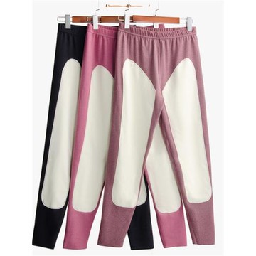 大碼秋褲女加厚加大200斤加護膝防風保暖打底長褲德絨胖mm秋冬