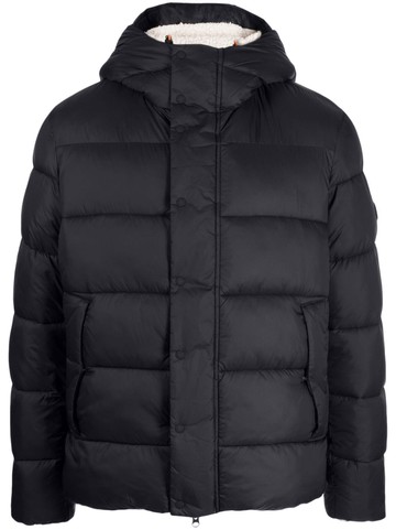 Save The Duck - hooded quilted jacket - men - Nylon/Polyester/Nylon/Polyester - XL - Black