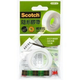 3M 810R-1/2 / 810R-10M / 810R-15M 隱形膠帶補充包【APP滿額下單10%點數(單一帳號最高1000點)】4/30止