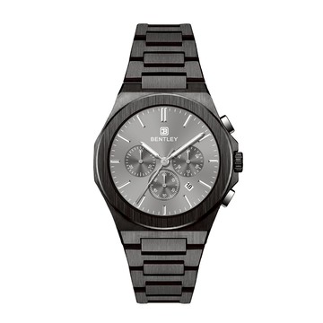 【WANgT】BENTLEY 賓利 URBAN ELEGANT天穹系列 BL-12-06 全黑 質感潮流三眼時尚男手錶