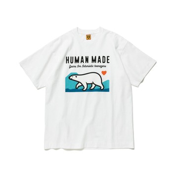 AirRoom全新正品現貨 2022SS HUMAN MADE GRAPHIC T-SHIRT 短T 正面 白熊 北極熊