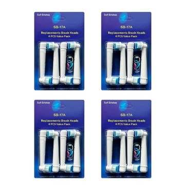 歐樂B 超細毛護齦電動牙刷刷頭 四入組(副廠)